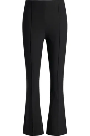Vince Broeken, Dames, Zwart, S, Katoen, Zwarte Flared Broek