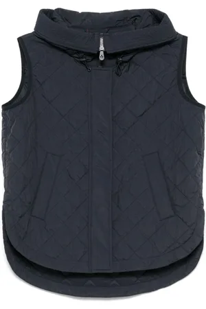 Peuterey Jassen, Dames, Blauw, S, Gebreid Jasje