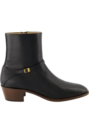 VALENTINO GARAVANI Schoenen, Heren, Zwart, 42 EU, Leer, Pat Enkellaars