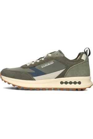 Napapijri Schoenen, Heren, Groen, 43 EU, Groene Leisteen Heren Sneakers