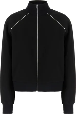 Tory Burch Sweatshirts & Hoodies, Dames, Zwart, M, Polyester, Stijlvol sweatshirt voor dagelijks gebruik