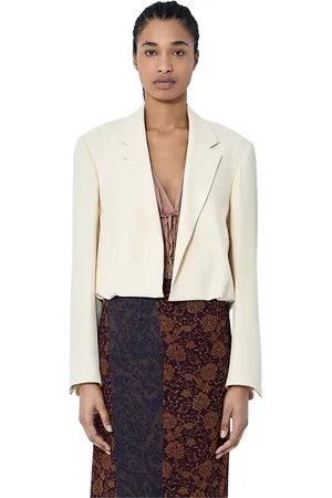 DRIES VAN NOTEN Jassen, Dames, , S, Korte Blazer met Revers