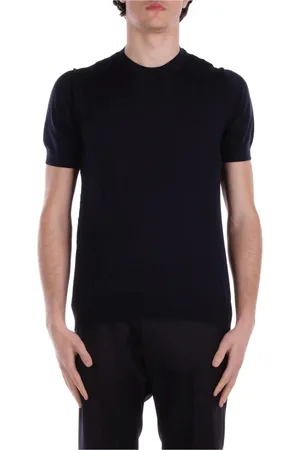 TAGLIATORE Truien, Heren, Blauw, M, Katoen, Blauwe Sweaters