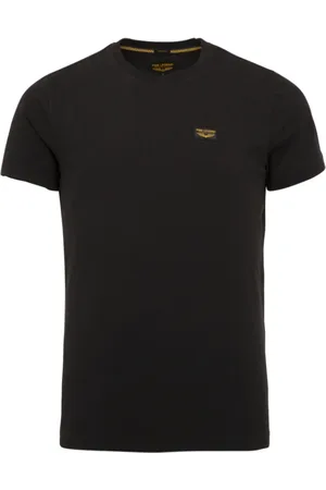 PME Legend™ Tops, Heren, Zwart, L, Katoen, American Classic T-shirt