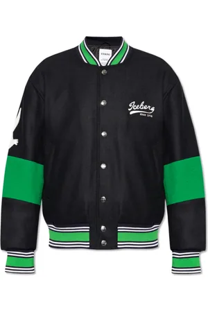 Iceberg Jassen, Heren, Zwart, L, Wol, Exclusieve Jas