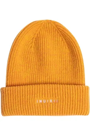 INUIKII Accessoires, Dames, Oranje, ONE Size, Beanie Muts