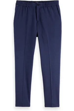 Scotch&Soda Broeken, Heren, Blauw, W38 L34, Stijlvolle Broek voor Mannen
