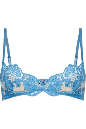 Dsquared2 Ondergoed, Dames, Blauw, XL, Kanten beha