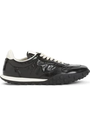 Jil Sander Schoenen, Heren, Zwart, 43 EU, Leer, Low Top Sneakers
