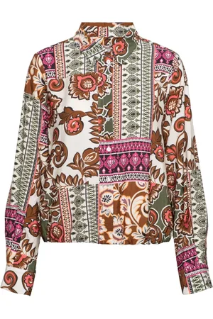 &Co Woman Blouses & Shirts, Dames, Veelkleurig, 3Xl, Estella Paisley ON