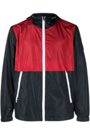 Tommy Hilfiger Jassen, Heren, Veelkleurig, L, Polyester, Colourblock Packable Jacket