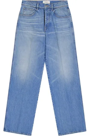 LANEUS Jeans, Heren, Blauw, W33, Katoen, Nightwear & Lounge