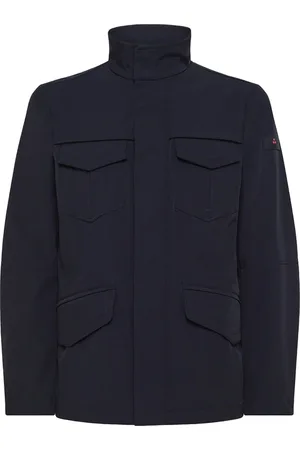 Peuterey Jassen, Heren, Blauw, L, Light Jacket