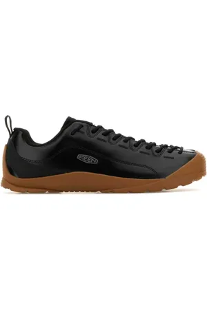 Keen Schoenen, Heren, Zwart, 44 EU, Leer, Jasper Sneakers