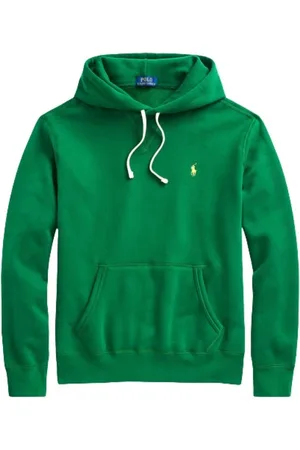 Ralph Lauren Sweatshirts & Hoodies, Dames, Groen, XL, Katoen, Verstelbare Hoodie