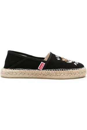 Kenzo Schoenen, Heren, Zwart, 45 EU, Stijlvolle Espadrilles