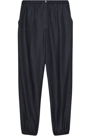 Joseph Broeken, Dames, Blauw, M, Katoen, Zachte Katoen Zijde Marineblauwe Broek