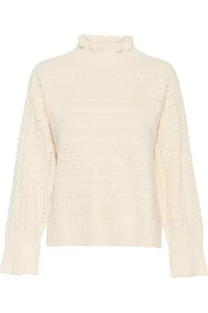 Part Two Truien, Dames, , XL, Whitecap Grijze Gebreide Trui