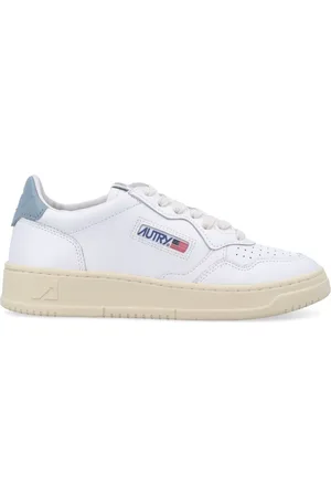 Autry Schoenen, Dames, Wit, 41 EU, Leer, Lage Medalist Sneakers