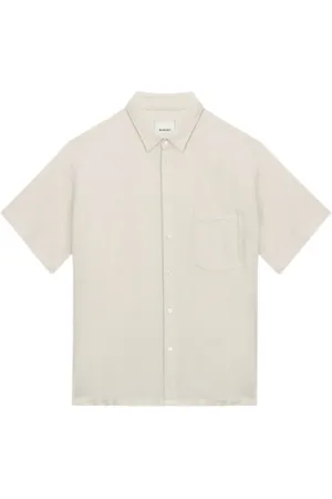 Isabel Marant Overhemden, Heren, Wit, L, Katoen, Casual Overhemd