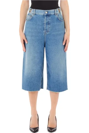 Liu Jo Jeans, Dames, Blauw, W29, Gancetti Bermuda Jeans