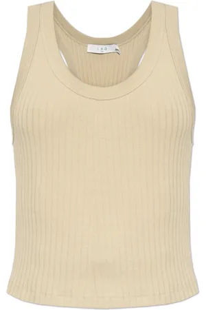 IRO Tops, Dames, , L, Katoen, Ribgebreide Top Emma