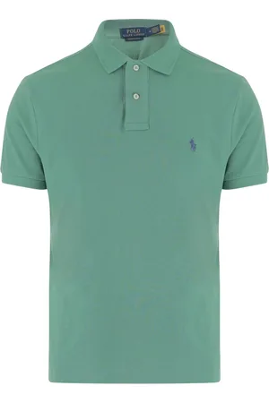 Ralph Lauren Tops, Heren, Groen, L, Katoen, Cotton Classic Polo Shirt Groen