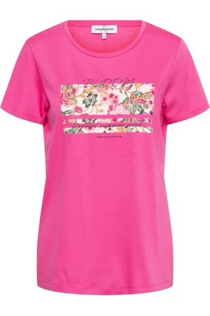&Co Woman Tops, Dames, Roze, L, Katoen, Semmie SS