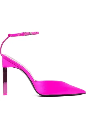 The Attico Schoenen, Dames, Paars, 39 EU, Paarse Pumps Ss 23