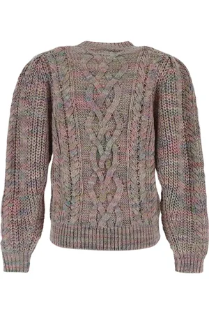 Isabel Marant Truien, Dames, Roze, M, Wol, Wollen Gebreide Trui