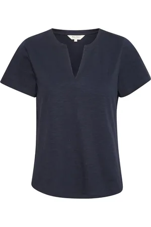 Part Two Tops, Dames, Blauw, S, Katoen, T-Shirt
