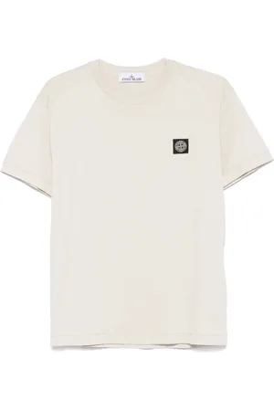 Stone Island Tops, Heren, , M, Katoen, Logo T-Shirt