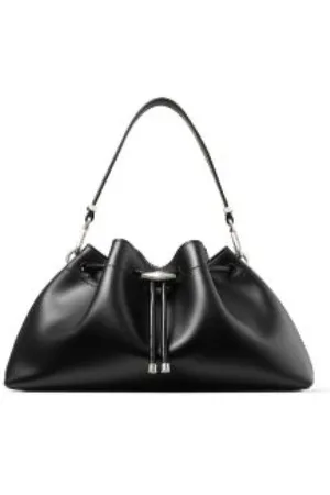 Jimmy Choo Tassen, Dames, Zwart, ONE Size, Leer, Cinch M