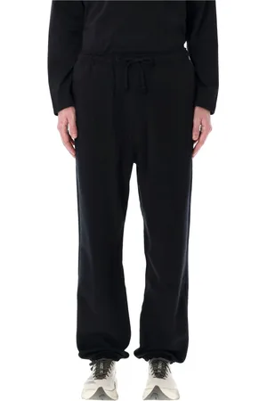 Y-3 Broeken, Heren, Zwart, S, Katoen, French Terry Trainingsbroek