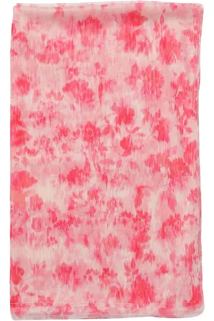 Serafini Accessoires, Dames, Veelkleurig, ONE Size, Polyester, Geprinte Tulle Sjaal