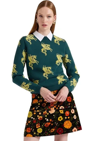 La DoubleJ Truien, Dames, Veelkleurig, XL, Polyester, Gryphos Trui