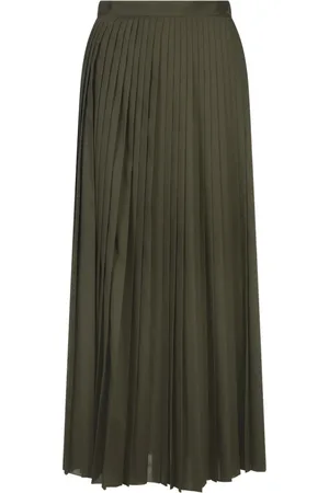 Fabiana Filippi Rokken, Dames, Groen, 2Xs, Katoen, Groene Katoenmix Stijlvolle Top