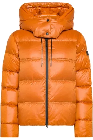 Peuterey Jassen, Dames, Oranje, S, Nylon, Color Line Bomberjack