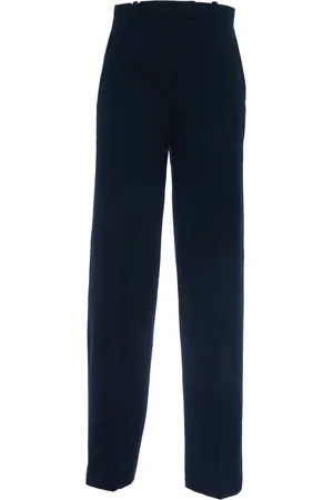 Circolo Broeken, Dames, Blauw, XL, Katoen, Navy Blauwe Broek Regular Fit