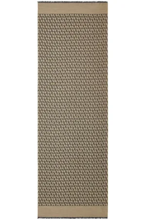 VALENTINO GARAVANI Accessoires, Heren, Bruin, ONE Size, Wol, Winter Scarf