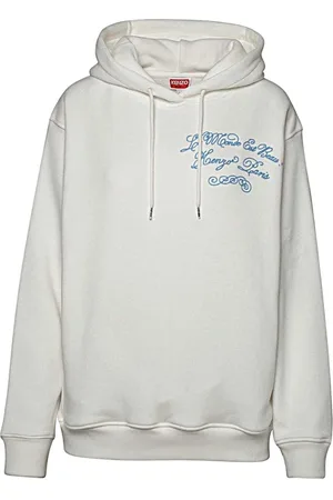 Kenzo Sweatshirts & Hoodies, Dames, Wit, M, Stijlvol Sweatshirt