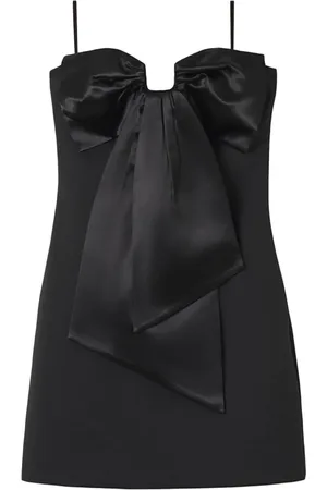 Marc Jacobs Kleedjes, Dames, Zwart, XS, Zwarte Mouwloze Jurk met Vierkante Halslijn