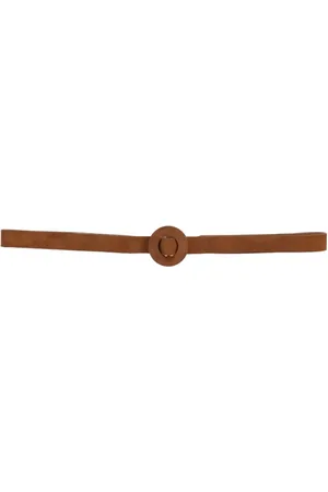 Cortana Accessoires, Dames, Bruin, ONE Size, Suède, Aro S, dun bruin suède riem