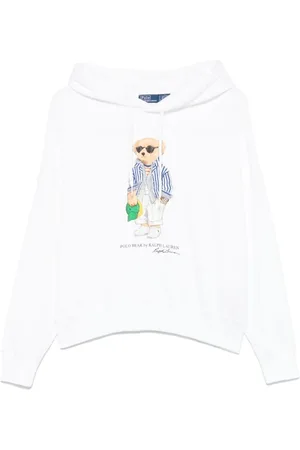 Ralph Lauren Sweatshirts & Hoodies, Dames, Wit, L, Katoen, Hoodie