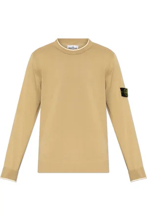 Stone Island Truien, Heren, , S, Katoen, Trui met ronde hals