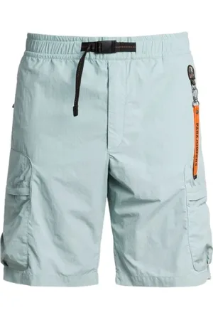 Parajumpers Korte broeken, Heren, Groen, M, Nylon, Lichtgewicht Nylon Canvas Korte Broek