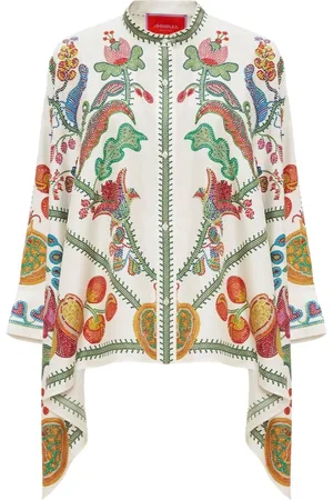 La DoubleJ Blouses & Shirts, Dames, Veelkleurig, XS, Foulard Blouse