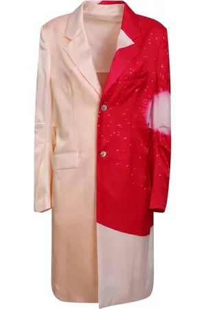 Issey Miyake Mantels, Dames, , L, Katoen, Slice Tailored Coat