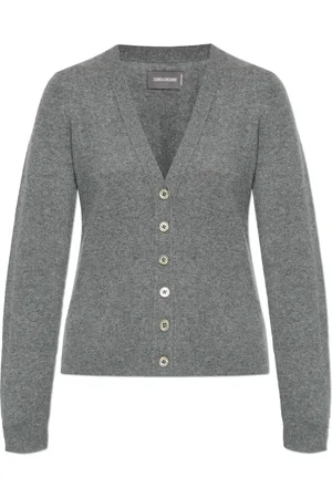 Zadig & Voltaire Truien, Dames, Grijs, L, Cashmere Cardigan Jemmy