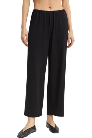 Vince Broeken, Dames, Zwart, M, Katoen, Zwarte Loungebroek Comfort Fit